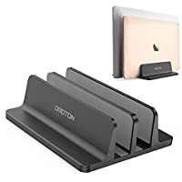 OMOTON Soporte Vertical Portátil Dual- Movilble Soporte Laptop de Aluminio para Macbook Air-Pro- ASUS- Lenovo- Todos…